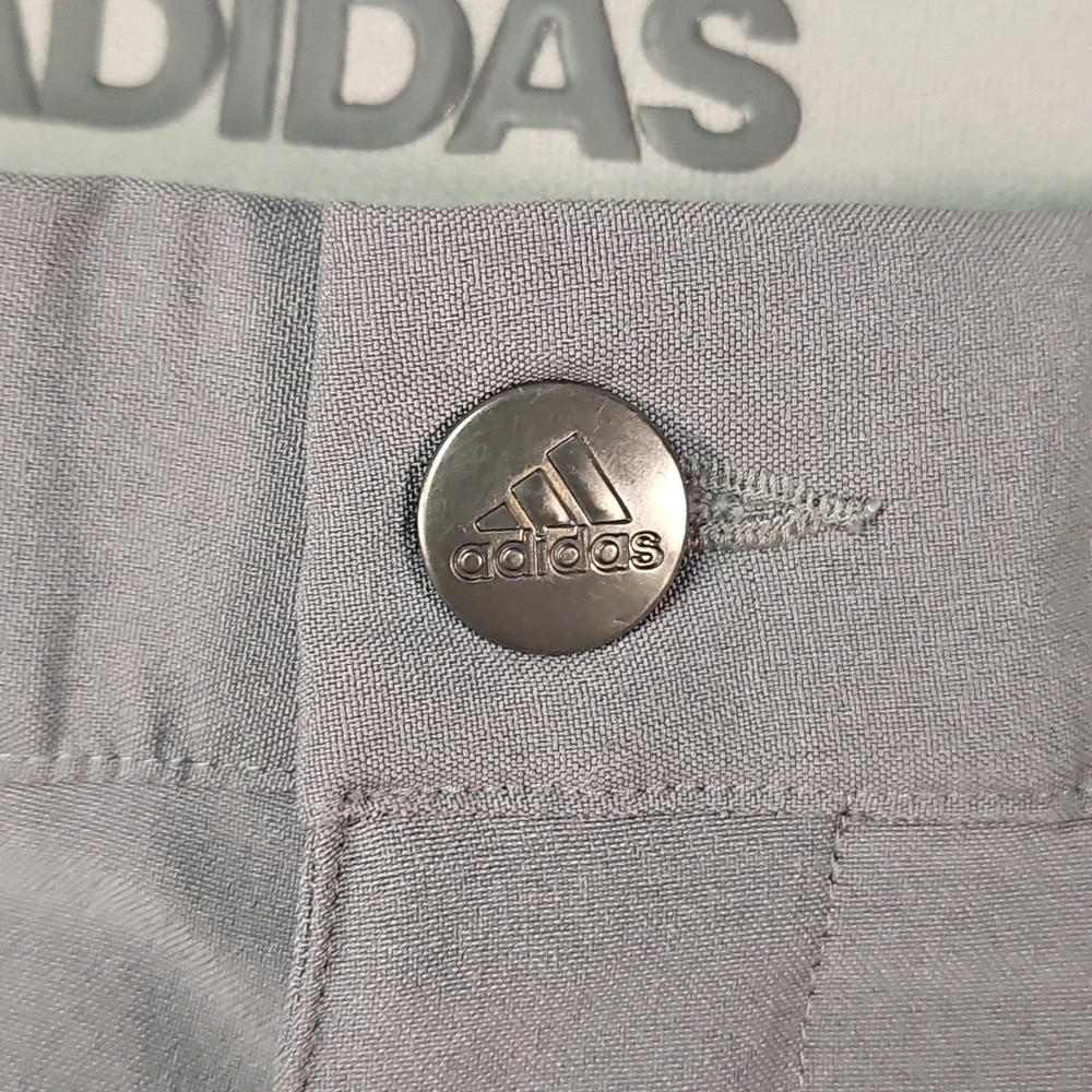 Adidas Ultimate365 Golf Pants Mens 33x34 Gray Performance Athletic Preppy Tech